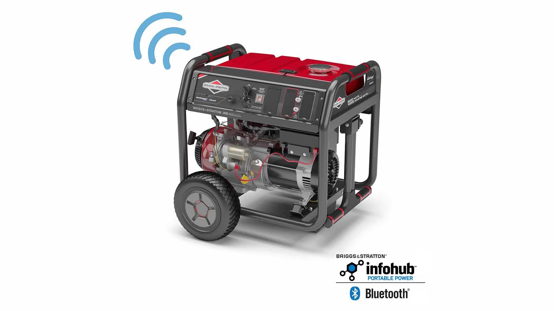 Briggs & Stratton Generator 8000 Watt 420cc ES w/ Bluetooth and CO Guard #30742