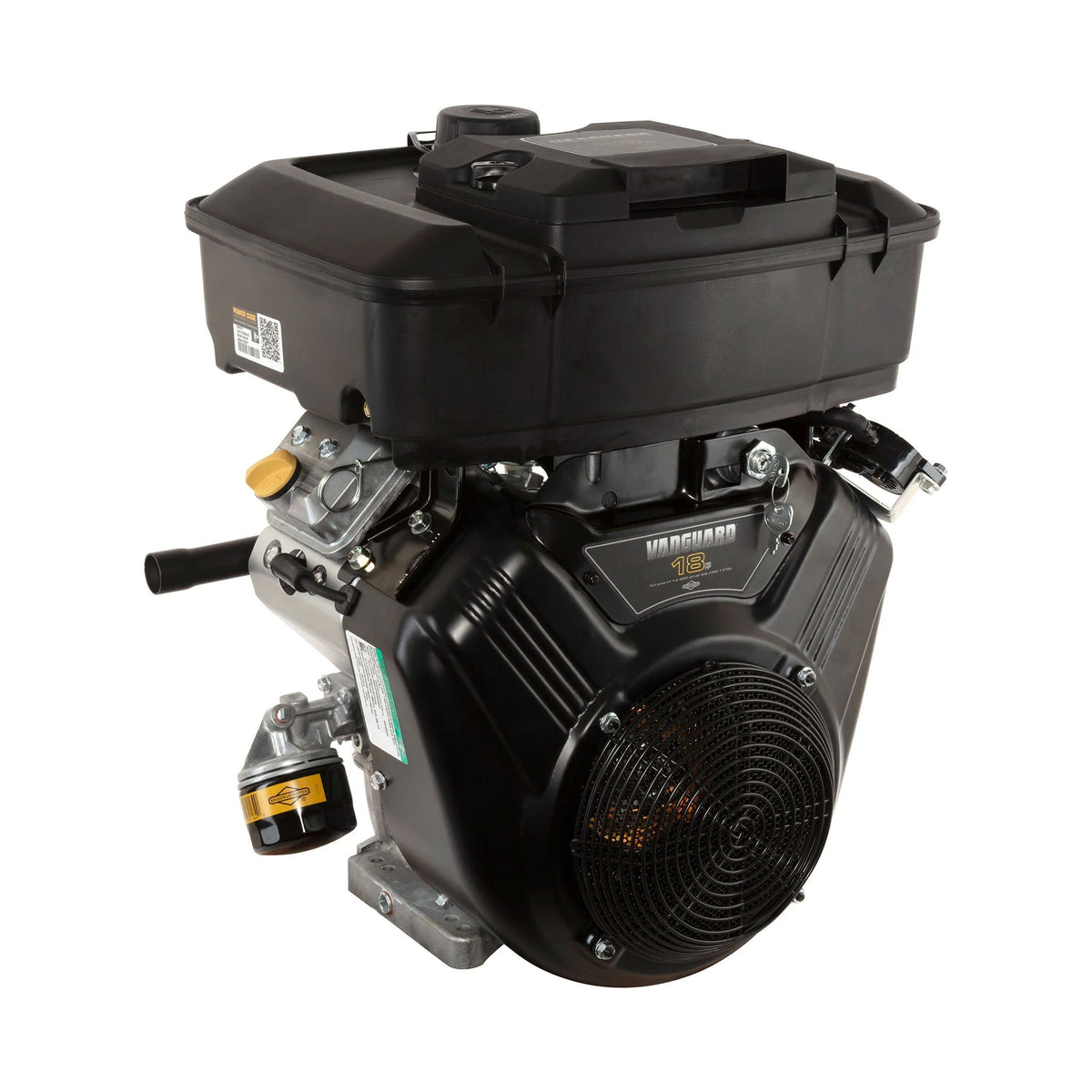 Briggs & Stratton Horizontal 18 HP Vanguard Engine 1-1/8" x 4" Shaft #356447-0655