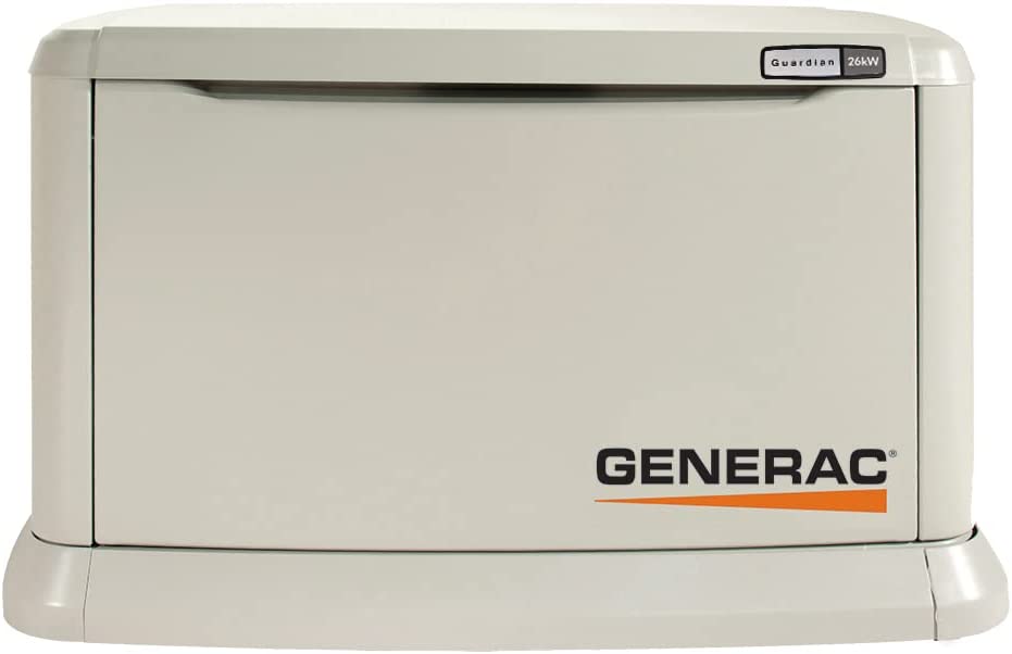 Generac Guardian 26kW Standby Generator w/200 amp Transfer Switch 7291