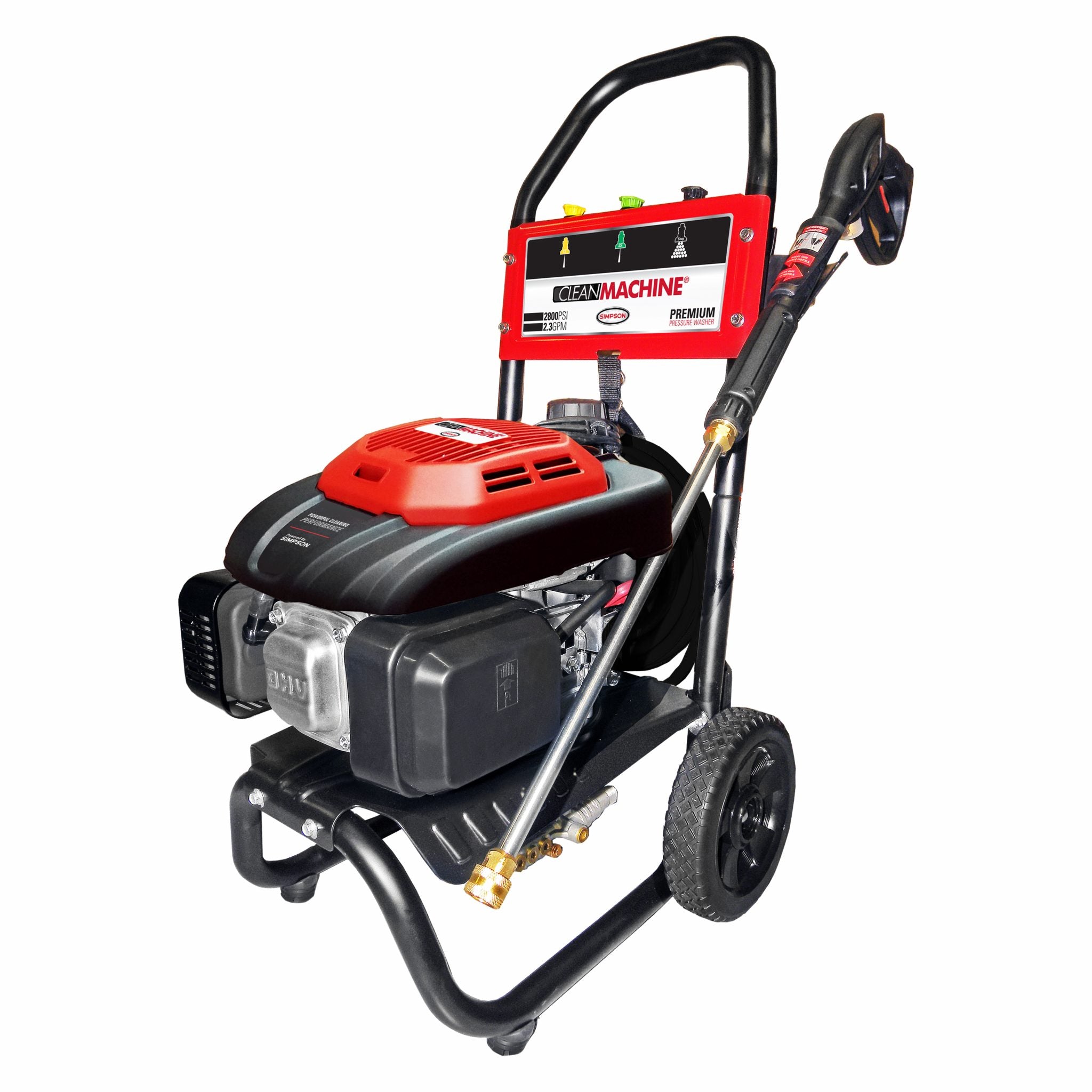 Simpson Clean Machine CM61081 2800-PSI Gas Pressure Washer with 159cc OHV Engine
