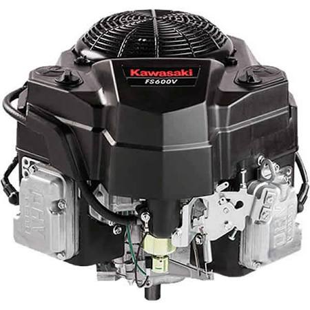 Kawasaki Vertical 18.5 HP 603cc V-Twin Engine ES 15amp 1" x 3-5/32" #FS600V-HS00