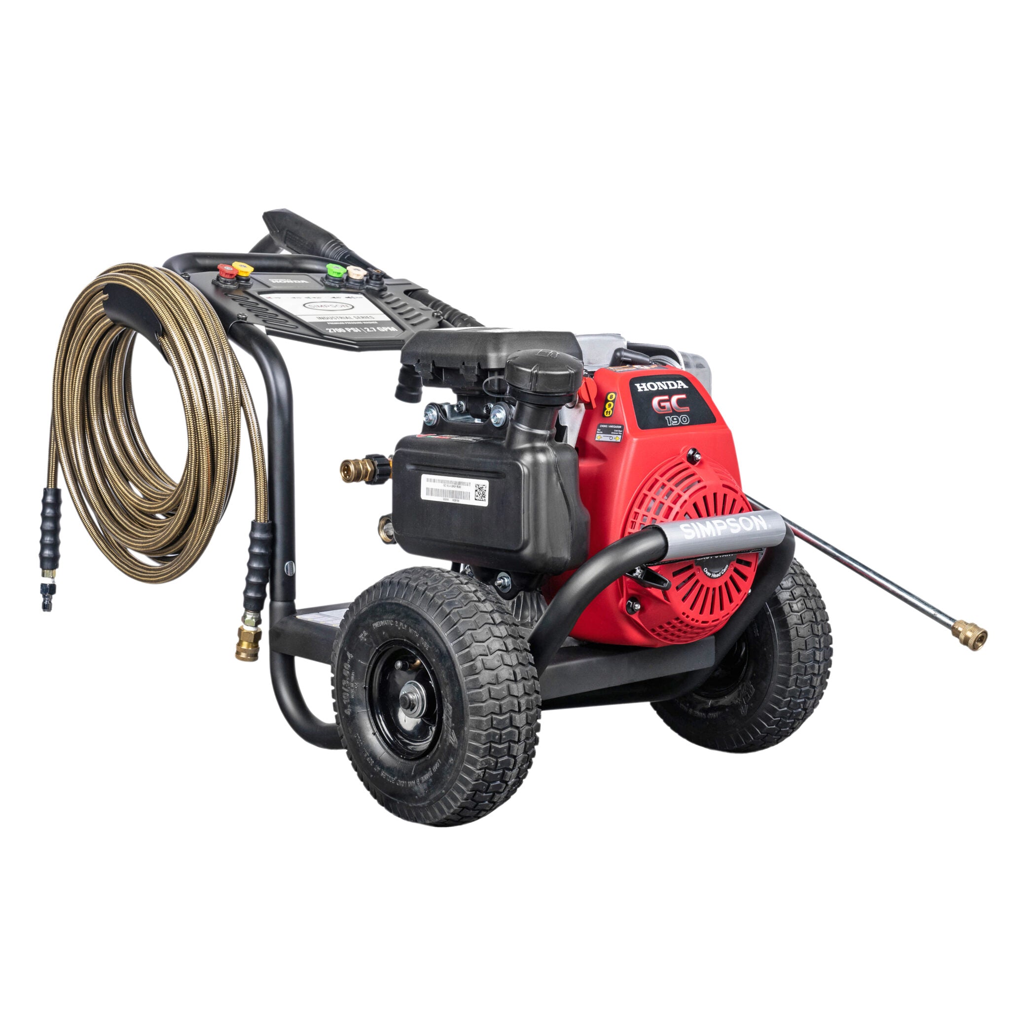 Simpson Industrial IS61023 2700-PSI Gas Pressure Washer with Honda GC190 Engine