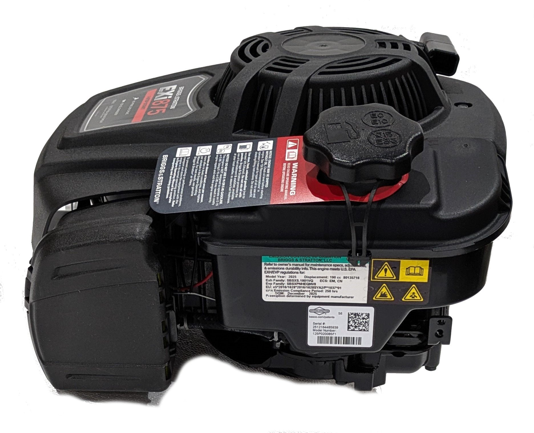 Briggs & Stratton Vertical Engine 7/8" x 13/16" HF #125P02-0085