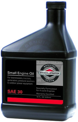 Save 40% with coupon BS18 - Briggs & Stratton Engine Motor Oil 18oz #100005