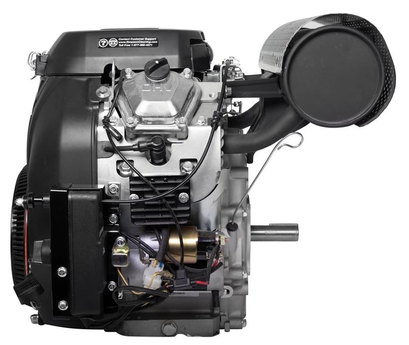 Simpson CRX680 678cc V-Twin Horizontal Shaft Engine 1" x 2-29/32 #100732