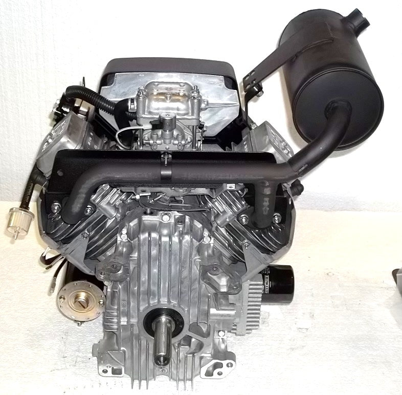 Kawasaki Vertical 25 HP V-Twin OHV Engine ES 13amp 1-1/8" x 3.94" #FH721V-HS01
