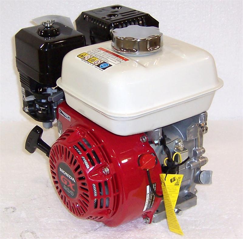 Honda Horizontal Engine 5.5 Net HP 196cc OHV 3/4" x 2-7/16" #GX200-QX2