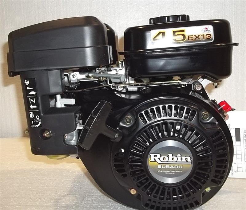 Robin Subaru Horizontal Engine 4.5 HP EX13 OHC 3/4" x 2-5/16" #EX130D50020