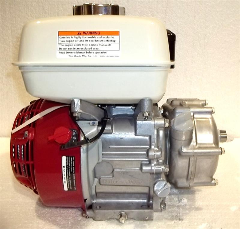 Honda Horizontal Engine 5.5 Net HP 196cc 2:1 Reduction 22mm x 2-3/64" #GX200-RH2