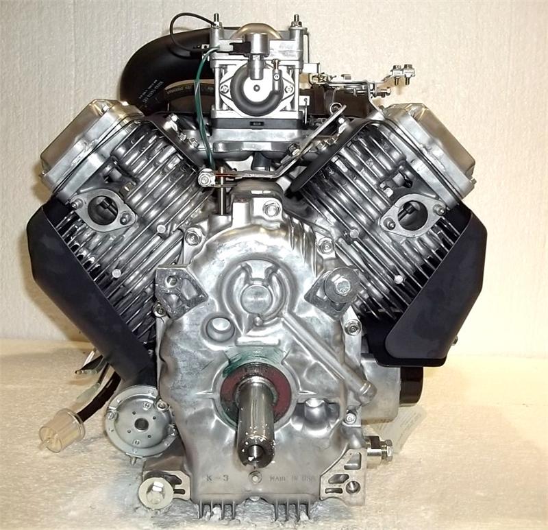 Kawasaki Vertical 22 HP 726cc V-Twin Engine ES 15amp 1-1/8" x 3.94" #FX691V-DS24