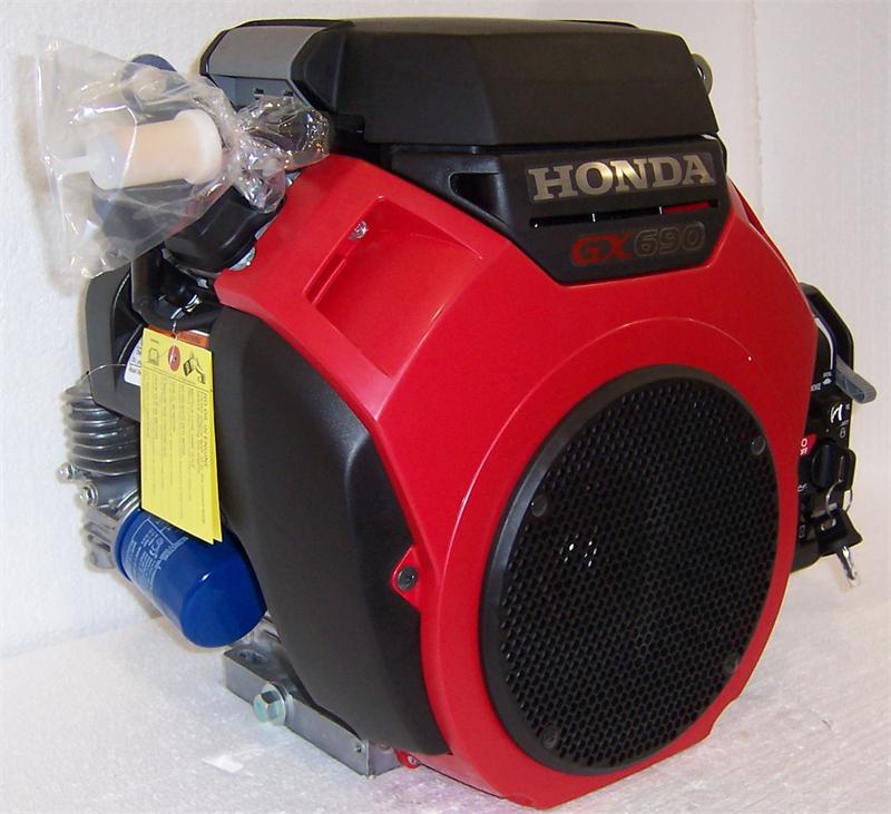 Honda Horizontal Engine 22.1 Net HP 688cc OHV 12V ES 20 Amp 1-1/8" x 3-1/2" #GX690-TXA2
