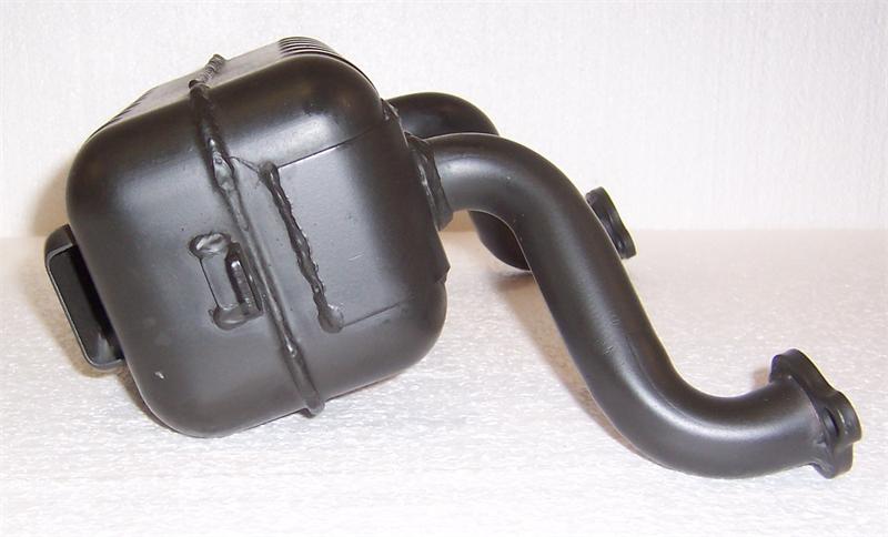 Kohler Confidant, Command, 7000 Series 725cc Engines Z-Turn Type Muffler #130-0676