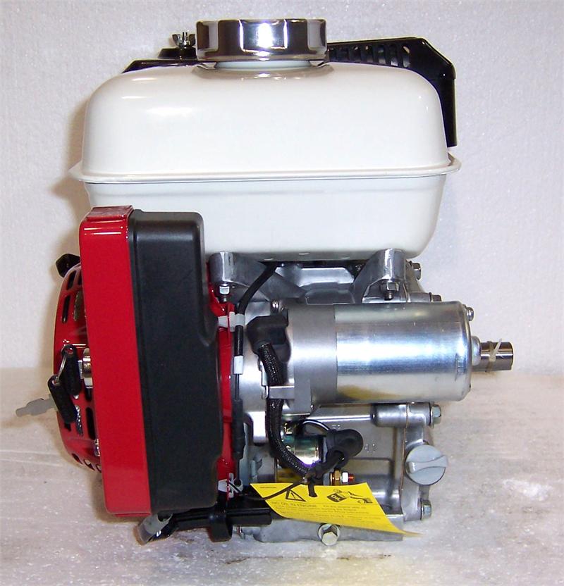 Honda Horizontal Engine 5.5 Net HP 196cc OHV 12V ES 3 Amp 3/4" x 2-7/16" #GX200-QXE2