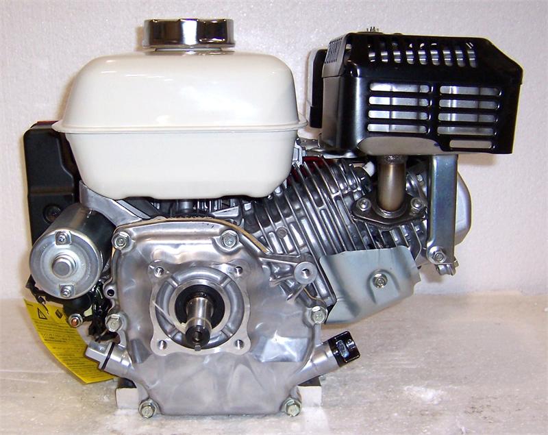 Honda Horizontal Engine 5.5 Net HP 196cc OHV 12V ES 3 Amp 3/4" x 2-7/16" #GX200-QXE2