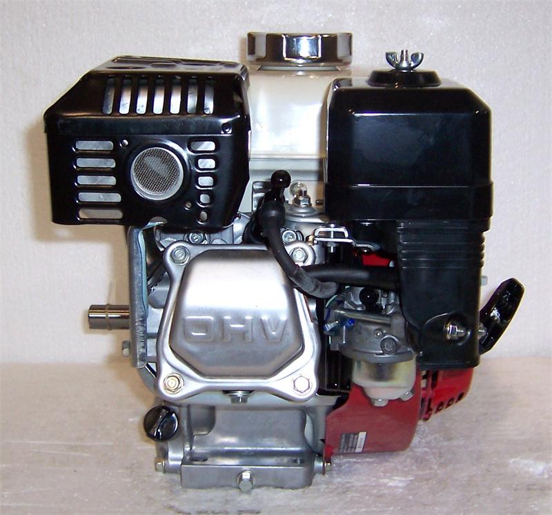 Honda Horizontal Engine 5.5 Net HP 196cc OHV 12V ES 3 Amp 3/4" x 2-7/16" #GX200-QXE2