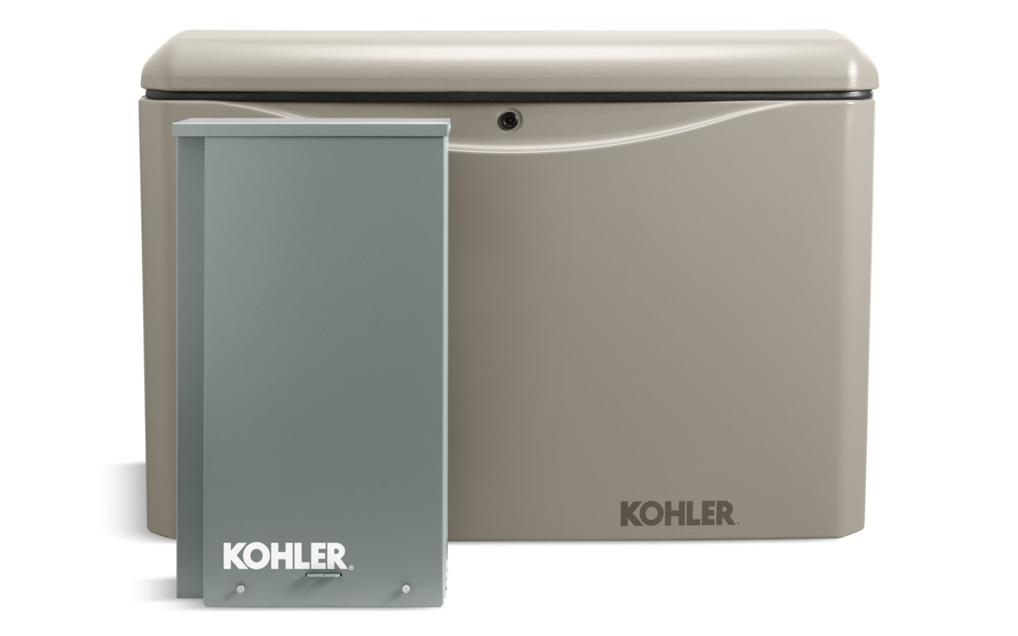 Kohler 14RCAL-100LC16 Air-Cooled Standby Generator with 100 Amp 16-Circuit Transfer Switch Single Phase, 14,000-Watt
