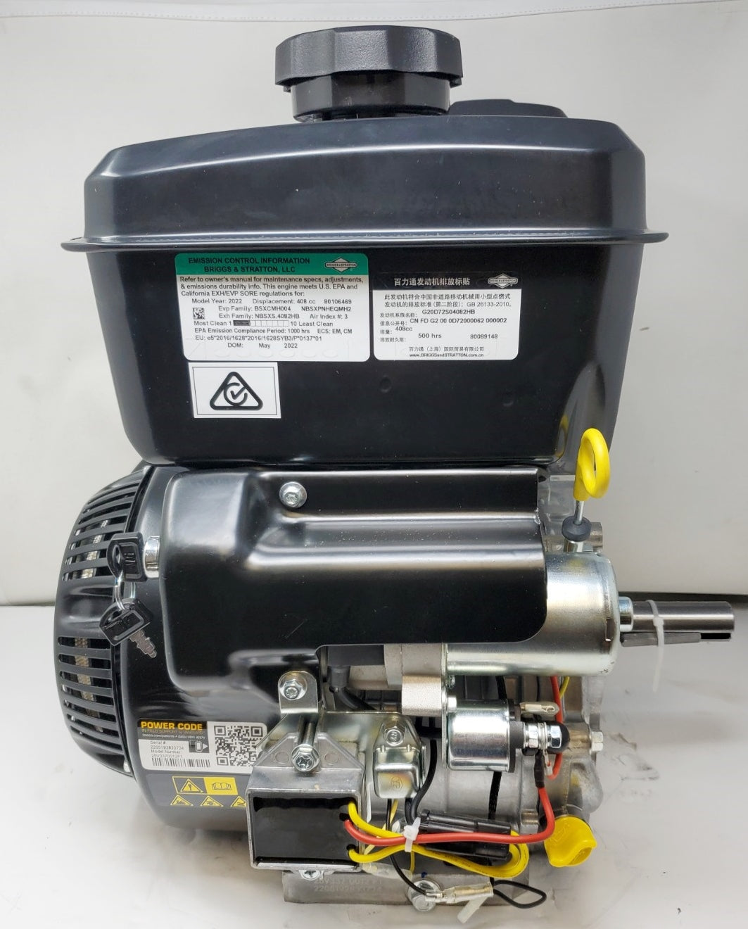 Briggs & Stratton 14hp Vanguard Engine 408cc Electric Start