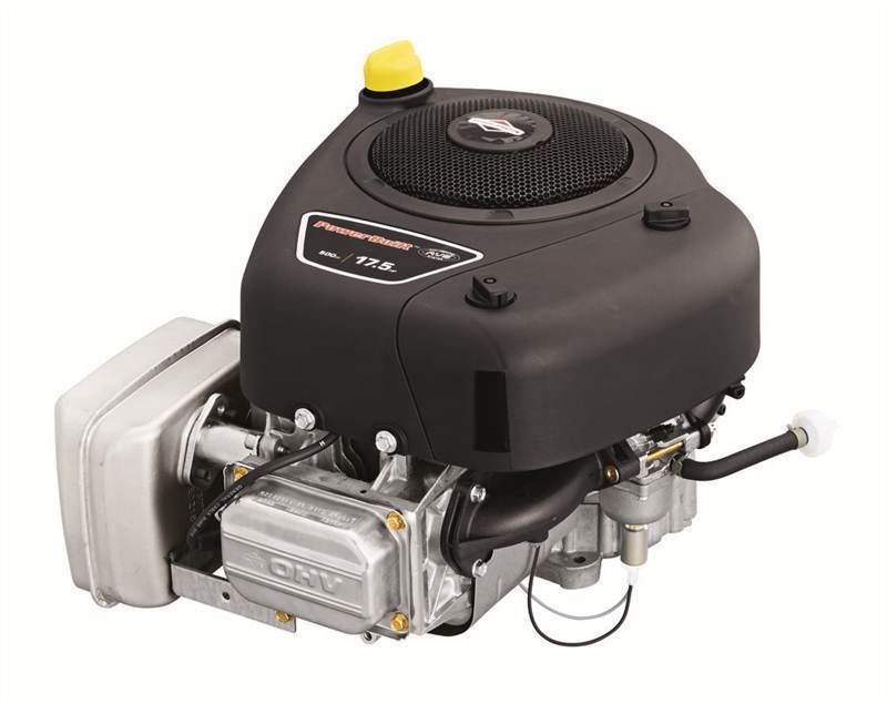 Briggs & Stratton Vertical Engine 17.5 HP Powerbuilt OHV 1" x 3-5/32" 9 AMP #31R907-0007