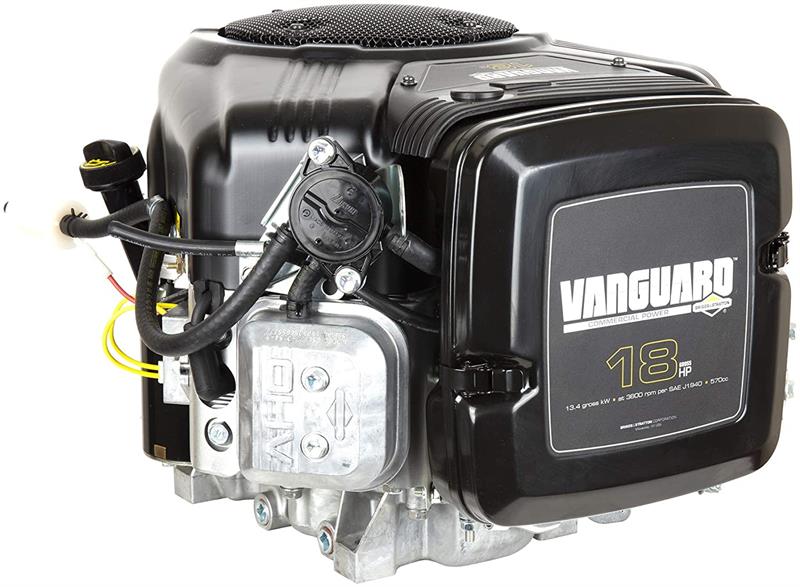 Briggs & Stratton Vertical Engine 18 HP ES Vanguard OHV 1" x 3-5/32" 16amp #356777-3034 (356777-0154)