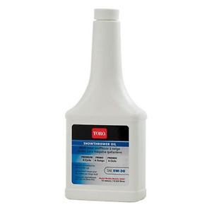 Toro Power Clear 518 Winter Snowblower Oil 4-cycle 5W-30 12oz #38907
