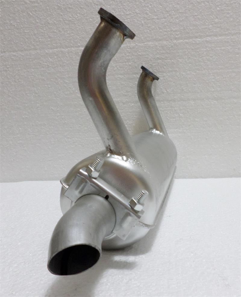 Briggs & Stratton OHV Vertical V-Twin Muffler Starter Side Below Plane #576701801