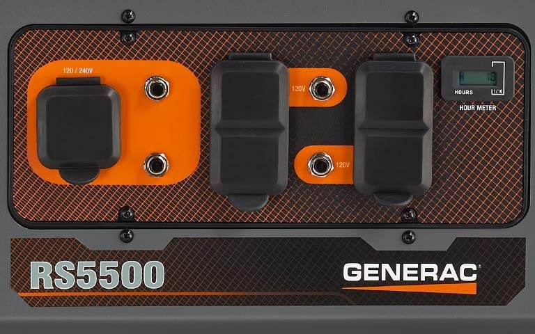 Generac RS5500 5500 Watt 389cc Portable Generator w/Cord #6672