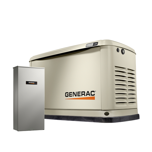 Generac 11kW Standby Generator w/200 amp Transfer Switch #70331