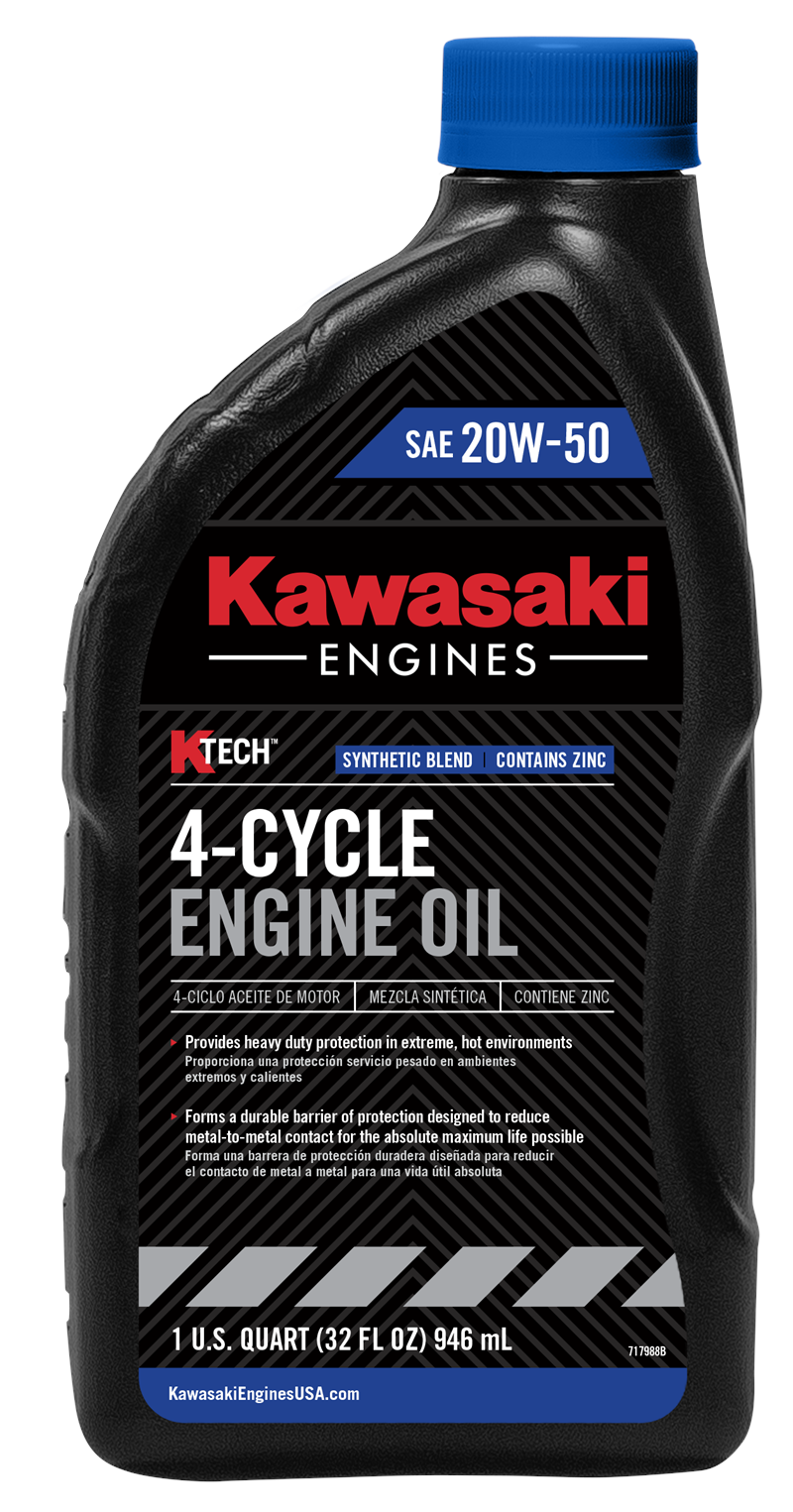 Kawasaki K-Tech SAE 20W-50 Engine Oil Quart #99969-6298