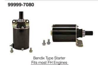 Kawasaki Bendix Electric Starter Kit Fits Most FH Engines #99999-7080