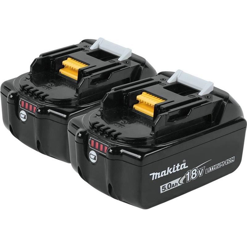 Makita 18V LXT Battery 5.0Ah 2 pack  #BL1850B-2