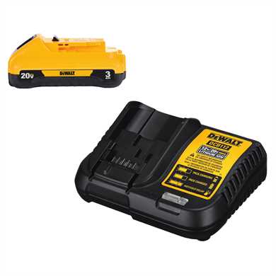 DeWalt DCB230C - 20V MAX* Starter Kit with 3.0Ah Compact Battery and Charger
