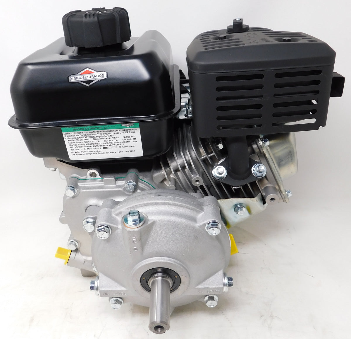 Briggs and Stratton 3.5HP XR550 127cc Engine 61 Gear Reduction 83152