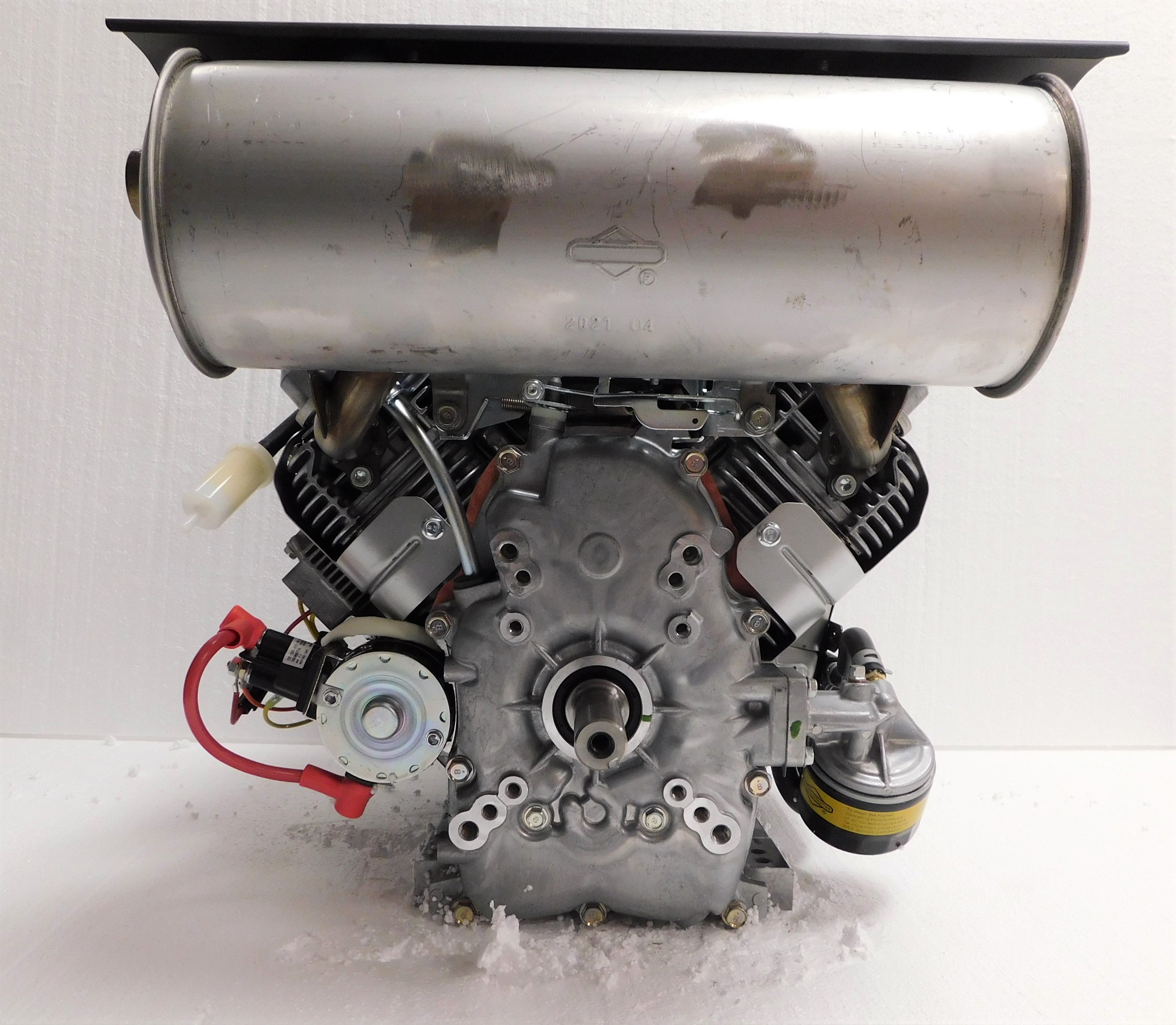 Briggs & Stratton Horizontal 23 HP Vanguard Engine 1" x 2-29/32 #386447-0442