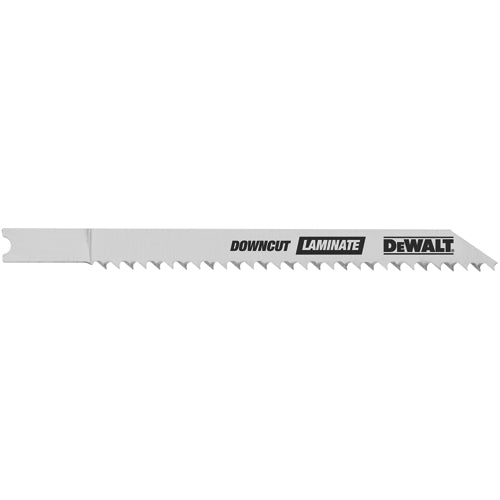 DEWALT 4-Inch 10 TPI Laminate Down Cutting Cobalt Steel U-Shank Jig Saw Blade (5-Pack) #DW3712-5