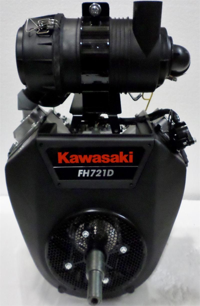 Kawasaki Horizontal 25 HP V-Twin Engine HDAF 1-1/8" X 3.94" #FH721D-HS08