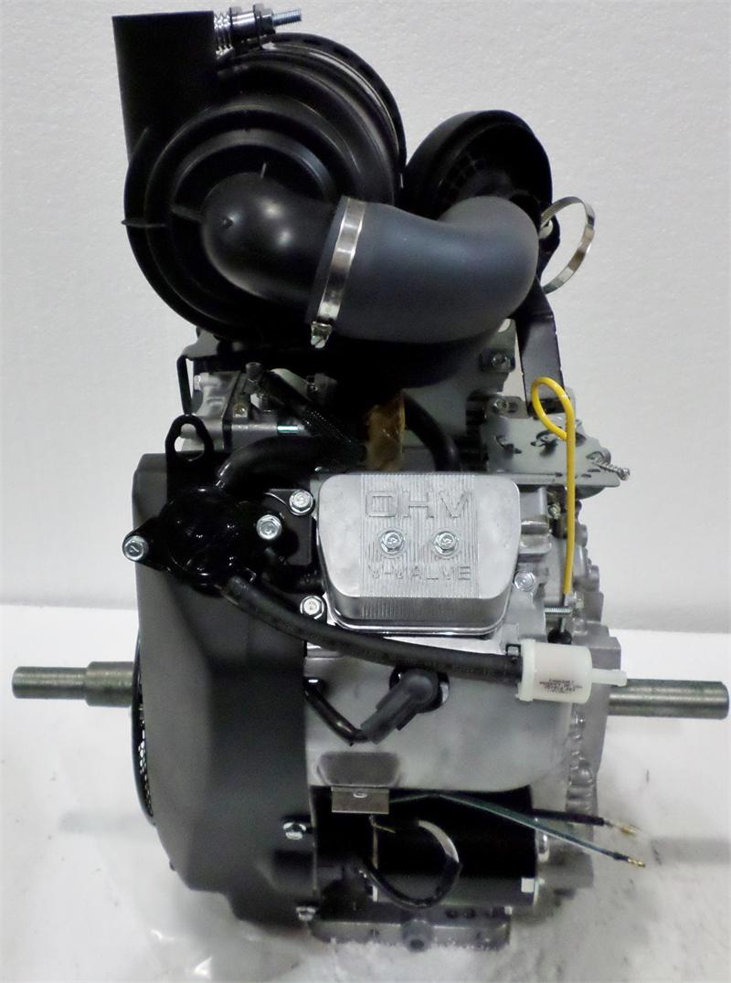 Kawasaki Horizontal 25 HP V-Twin Engine HDAF 1-1/8" X 3.94" #FH721D-JS08