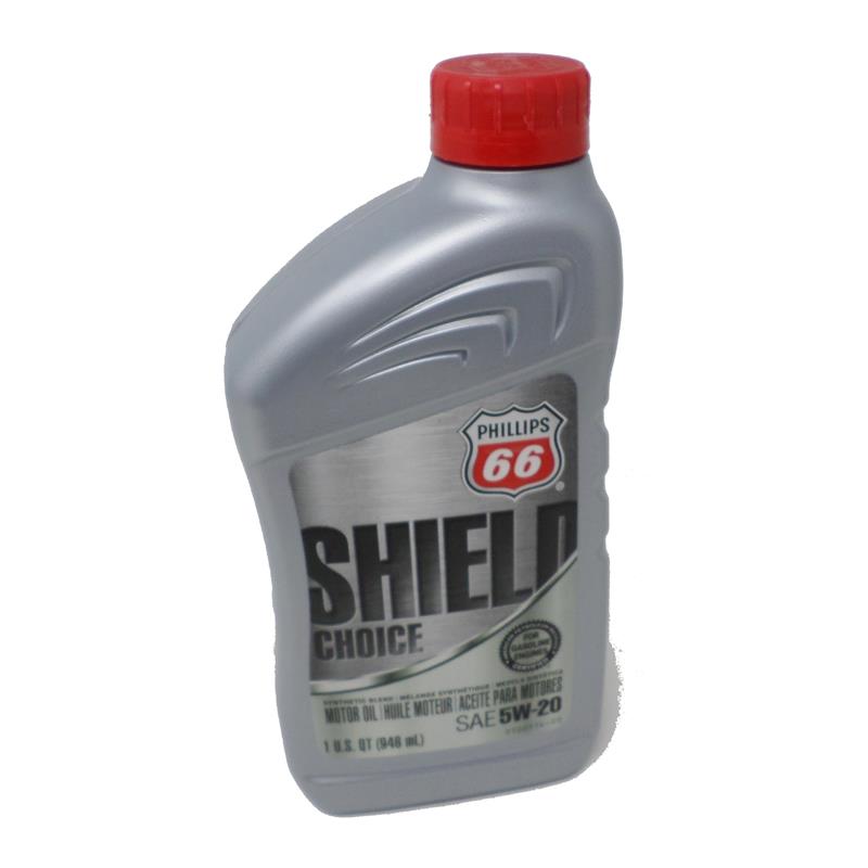 Phillips 66 5W20 Shield Choice Oil Quart #1081448