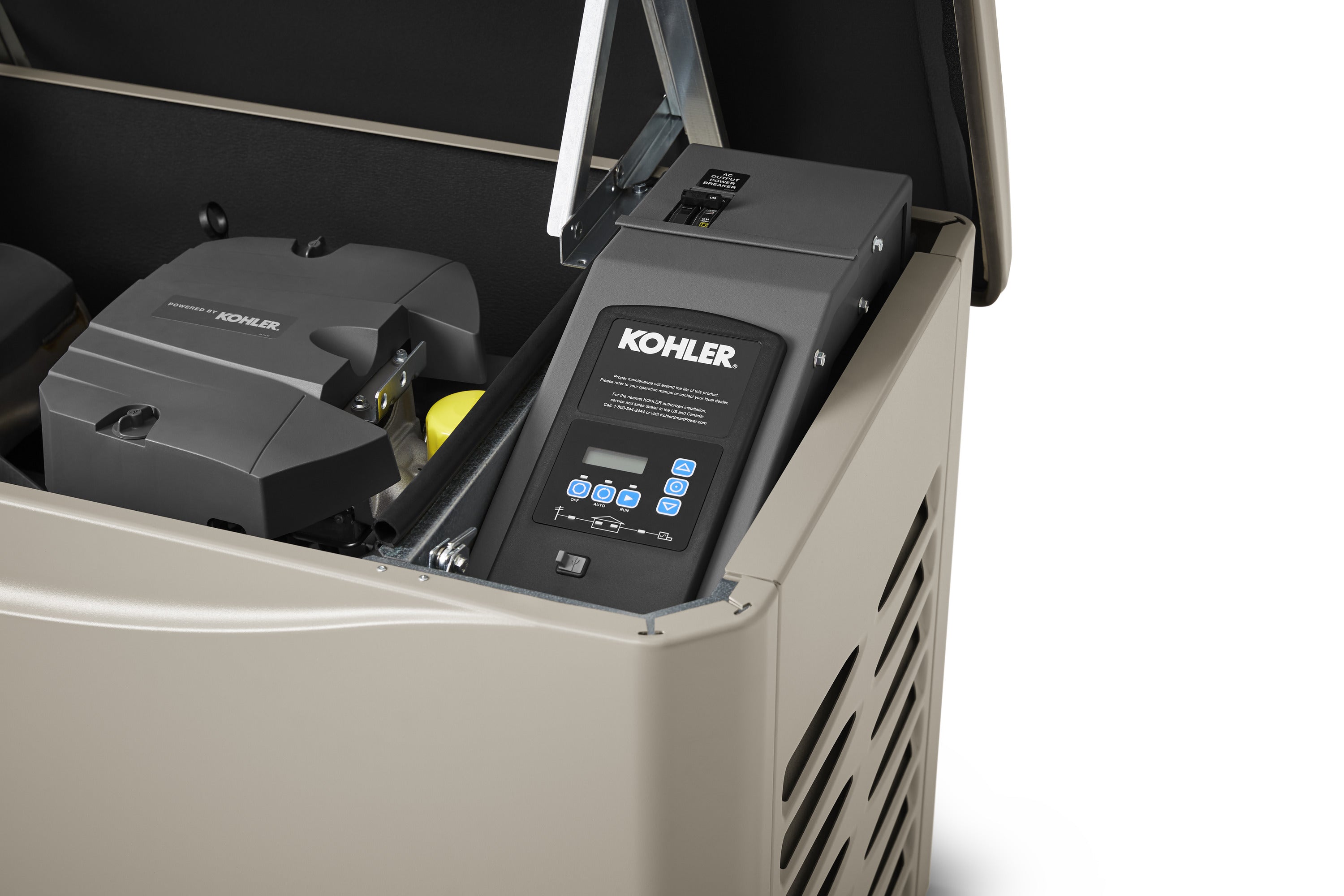 Kohler 20RESCL-200SELS Air-Cooled Standby Generator with 200 Amp Transfer Switch Single Phase, 20,000-Watt